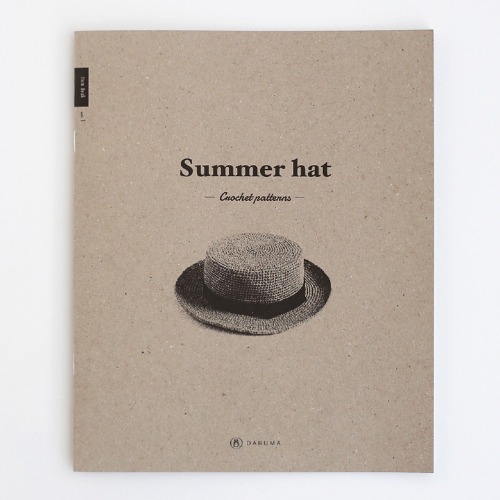 [DARUMA] Item Book Summer hat 다루마 아이템북 Vol.1 썸머햇